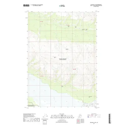 2017 Map of McCarthy A-5 NE, 2017 Print
