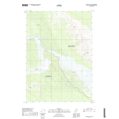 2017 Map of McCarthy A-5 NW, 2017 Print