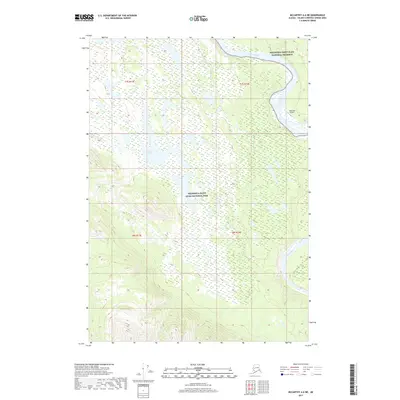 2017 Map of McCarthy A-6 NE, 2017 Print