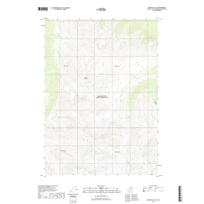 2017 Map of McCarthy A-6 SE, 2017 Print