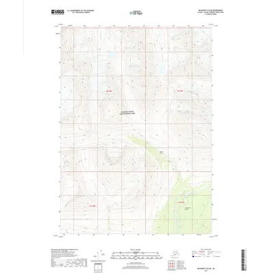 2017 Map of McCarthy A-8 SW, 2017 Print