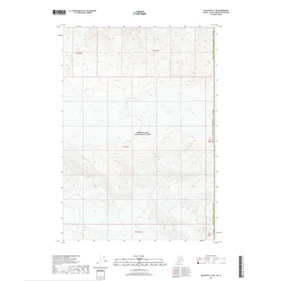 2017 Map of McCarthy B-1 NE, 2017 Print