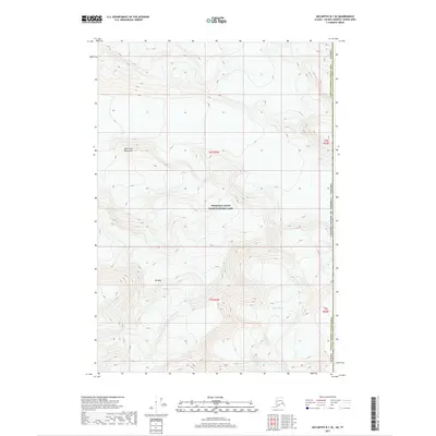 2017 Map of McCarthy B-1 SE, 2017 Print
