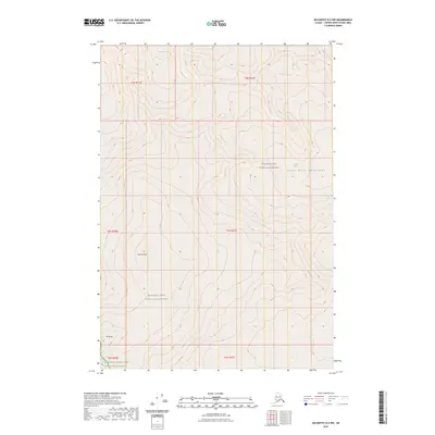 2023 Map of McCarthy B-2 NW, 2023 Print