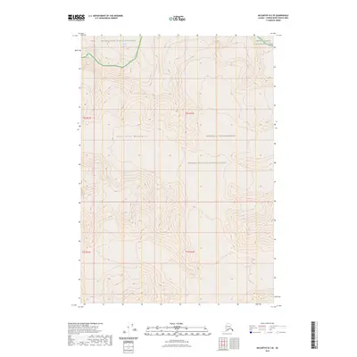 2023 Map of McCarthy B-2 SE, 2023 Print
