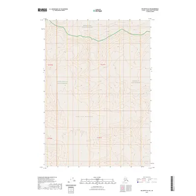 2023 Map of McCarthy B-2 SW, 2023 Print