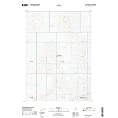 2017 Map of McCarthy B-3 NE, 2017 Print