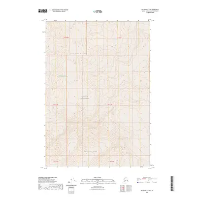 2023 Map of McCarthy B-3 NW, 2023 Print