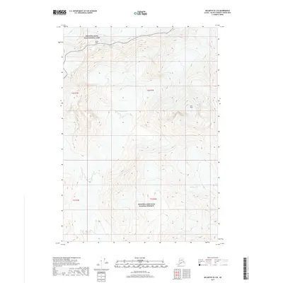 2017 Map of McCarthy B-3 SE, 2017 Print