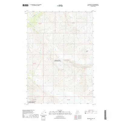 2017 Map of McCarthy B-4 NE, 2017 Print