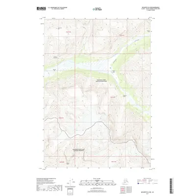 2017 Map of McCarthy B-4 NW, 2017 Print