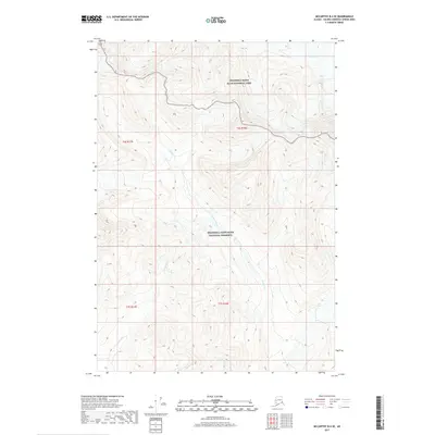 2017 Map of McCarthy B-4 SE, 2017 Print