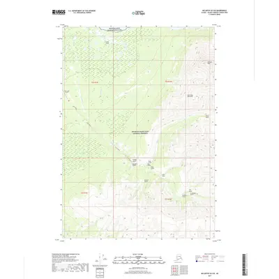 2017 Map of McCarthy B-5 SE, 2017 Print