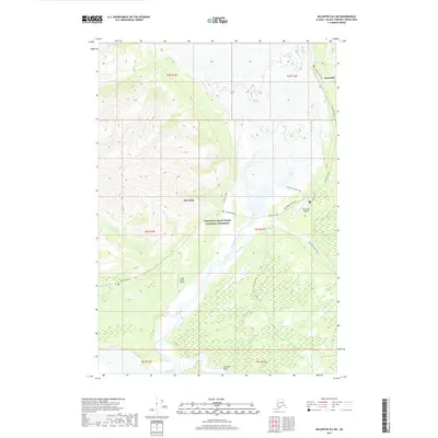 2017 Map of McCarthy B-6 NE, 2017 Print