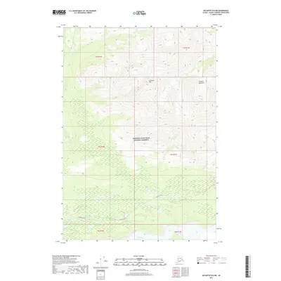 2017 Map of McCarthy B-6 NW, 2017 Print