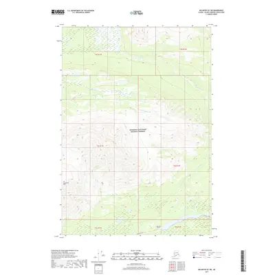2017 Map of McCarthy B-7 NE, 2017 Print