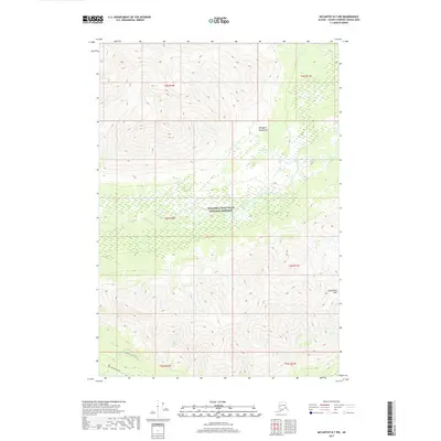 2017 Map of McCarthy B-7 NW, 2017 Print