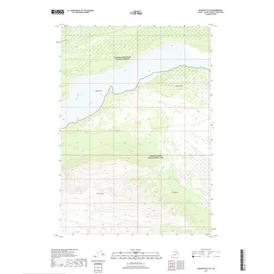 2017 Map of McCarthy B-7 SE, 2017 Print