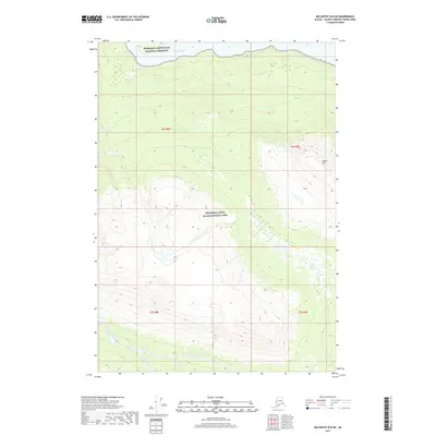 2017 Map of McCarthy B-8 SW, 2017 Print