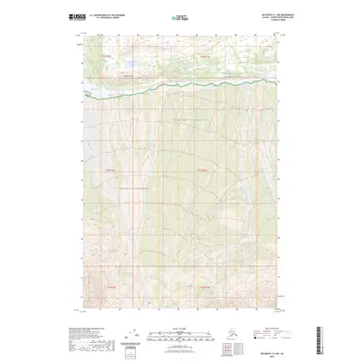2023 Map of McCarthy C-1 NW, 2023 Print