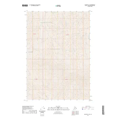 2023 Map of McCarthy C-1 SW, 2023 Print