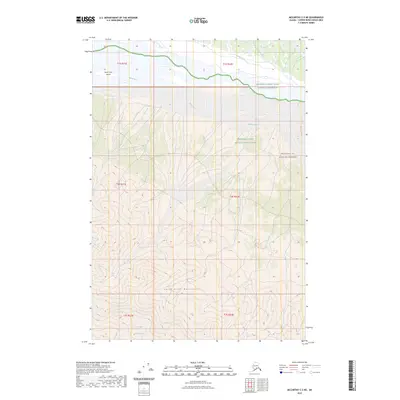 2023 Map of McCarthy C-2 NE, 2023 Print
