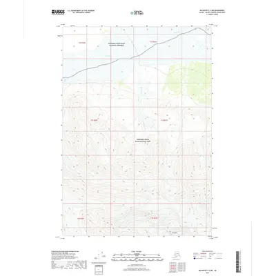 2017 Map of McCarthy C-2 NW, 2017 Print