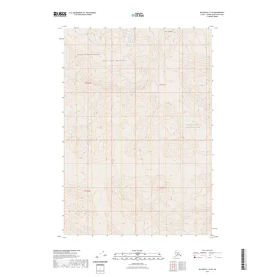 2023 Map of McCarthy C-2 SW, 2023 Print