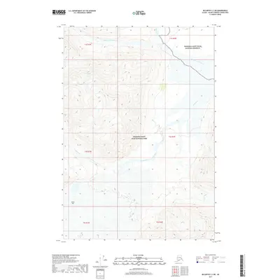 2017 Map of McCarthy C-3 NE, 2017 Print