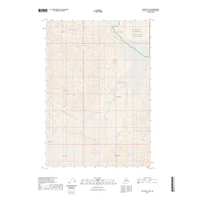 2023 Map of McCarthy C-3 NE, 2023 Print