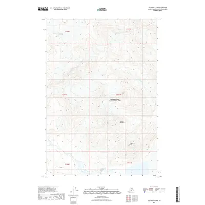 2017 Map of McCarthy C-3 NW, 2017 Print