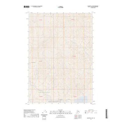 2023 Map of McCarthy C-3 NW, 2023 Print