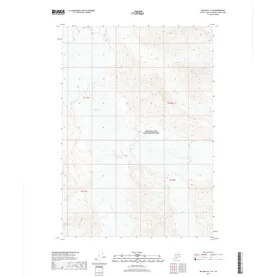 2017 Map of McCarthy C-3 SE, 2017 Print
