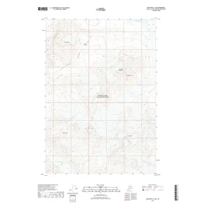 2017 Map of McCarthy C-3 SW, 2017 Print