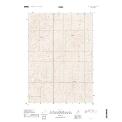 2023 Map of McCarthy C-3 SW, 2023 Print