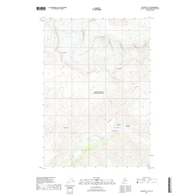 2017 Map of McCarthy C-4 SE, 2017 Print