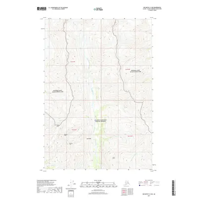 2017 Map of McCarthy C-5 SW, 2017 Print