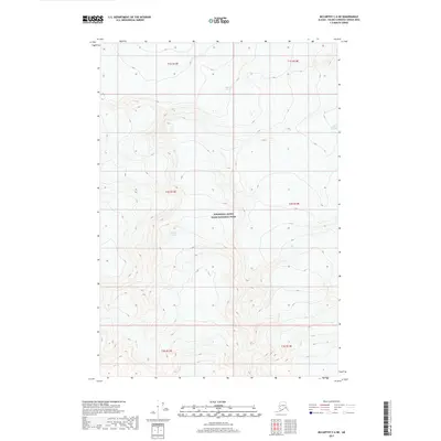 2017 Map of McCarthy C-6 NE, 2017 Print
