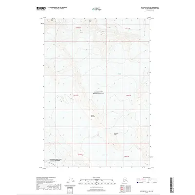 2017 Map of McCarthy C-6 NW, 2017 Print
