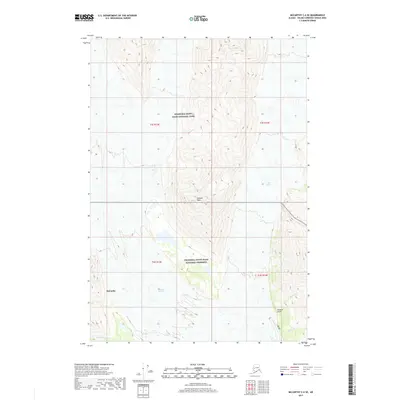 2017 Map of McCarthy C-6 SE, 2017 Print