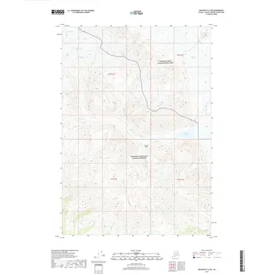 2017 Map of McCarthy C-6 SW, 2017 Print