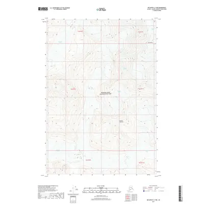 2017 Map of McCarthy C-7 NW, 2017 Print