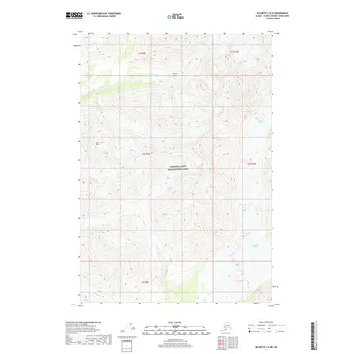 2017 Map of McCarthy C-8 NE, 2017 Print