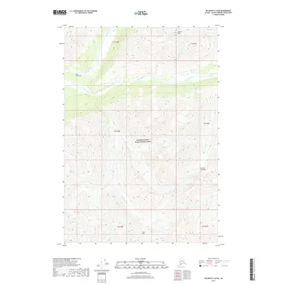 2017 Map of McCarthy C-8 NW, 2017 Print