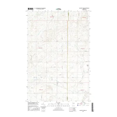 2016 Map of McCarthy Creek, 2016 Print