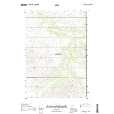 2017 Map of McCarthy D-1 NE, 2017 Print