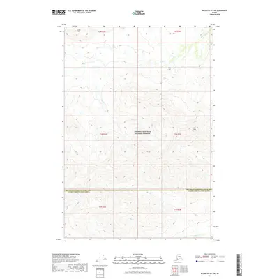 2017 Map of McCarthy D-1 NW, 2017 Print