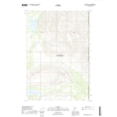 2017 Map of McCarthy D-1 SE, 2017 Print