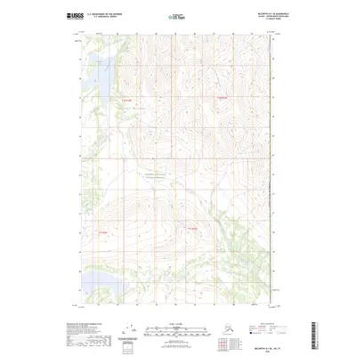 2023 Map of McCarthy D-1 SE, 2023 Print