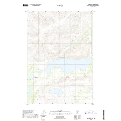 2017 Map of McCarthy D-1 SW, 2017 Print